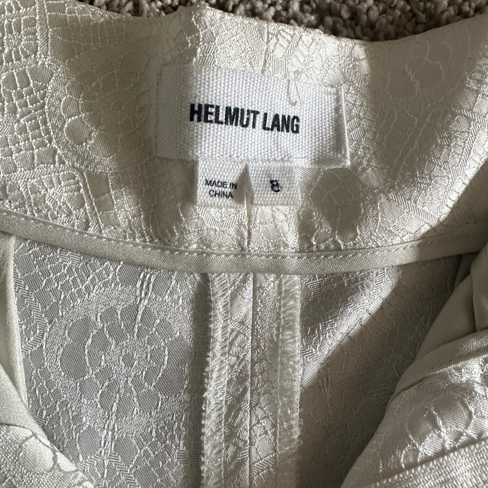Helmut Lang Women's White Shorts - Picture 2 of 6